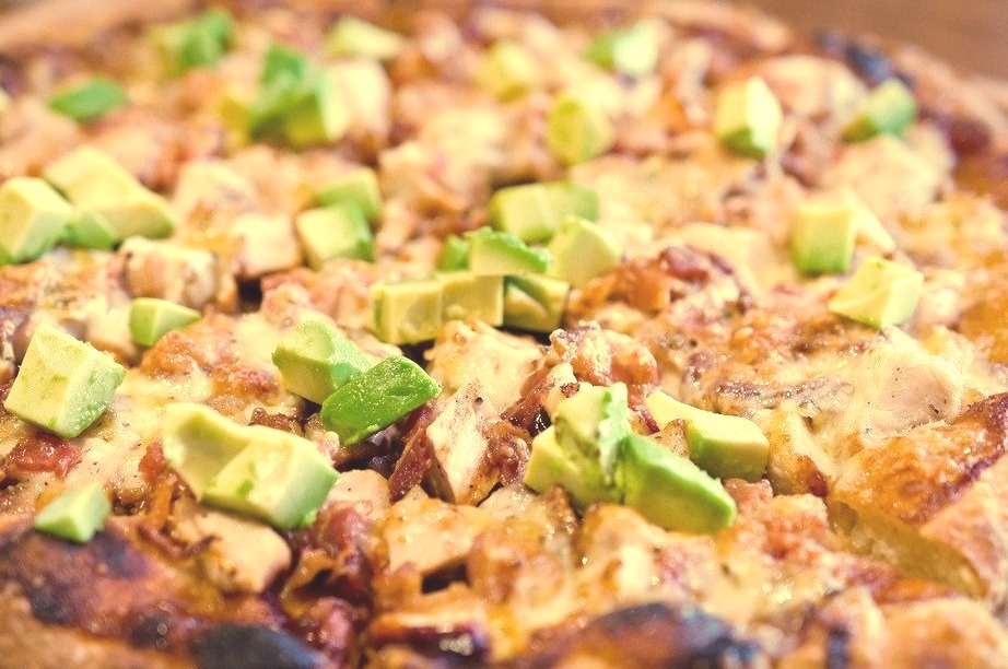 BBQ Chicken Pizza with Avocado