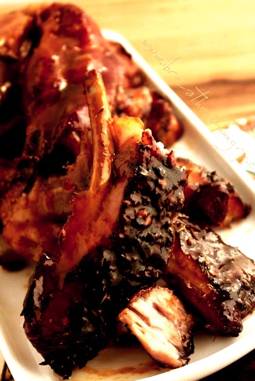Jerk BBQ Ribs (Low Carb and Gluten Free)