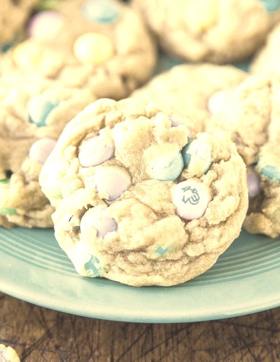 Soft & Chewy M&M Cookies