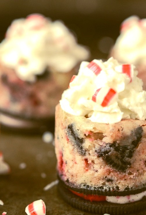 Recipe: Peppermint Oreo Mini Cheesecakes